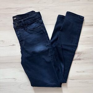 Hudson Jeans Women's High Waisted Midnight Blue Skinny Jeans